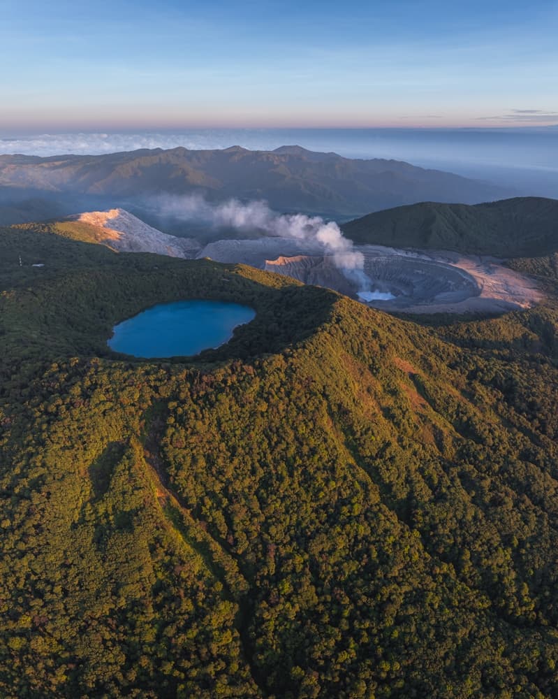 I vulcani del Costa Rica